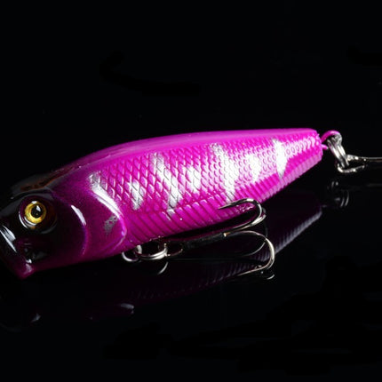 6X 6.5cm Popper Poppers Fishing Lure Lures Surface Tackle Fresh Saltwater