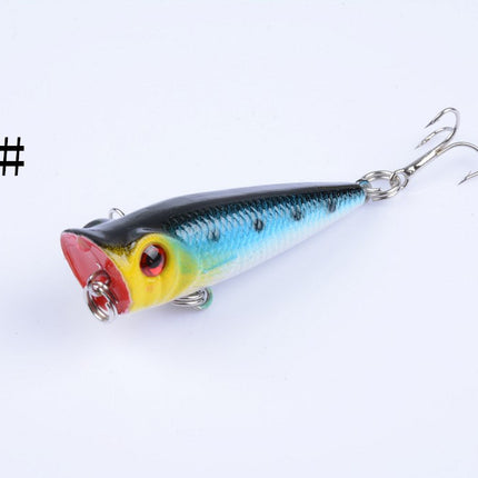 5X 5cm Popper Poppers Fishing Lure Lures Surface Tackle Fresh Saltwater