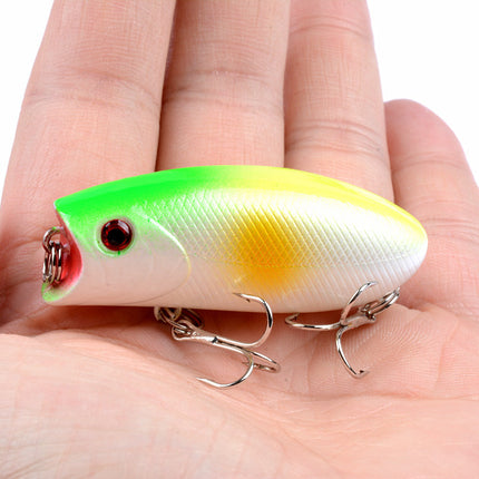 8X 6cm Popper Poppers Fishing Lure Lures Surface Tackle Fresh Saltwater