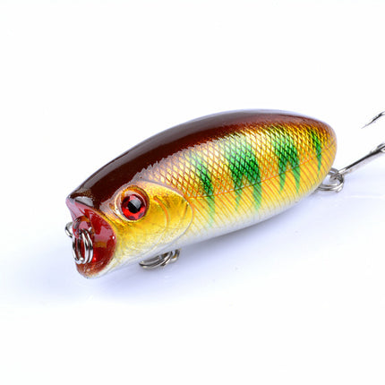 8X 6cm Popper Poppers Fishing Lure Lures Surface Tackle Fresh Saltwater