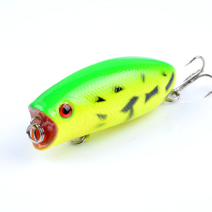 8X 6cm Popper Poppers Fishing Lure Lures Surface Tackle Fresh Saltwater