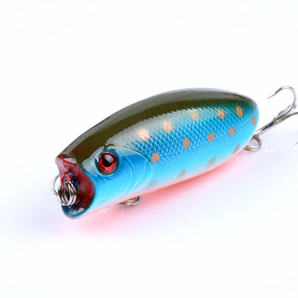 8X 6cm Popper Poppers Fishing Lure Lures Surface Tackle Fresh Saltwater