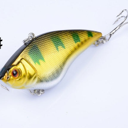 6x 7cm Vib Bait Fishing Lure Lures Hook Tackle Saltwater