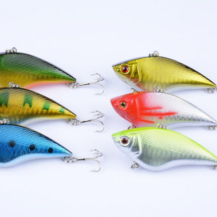 6x 7cm Vib Bait Fishing Lure Lures Hook Tackle Saltwater