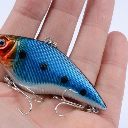 6x 7cm Vib Bait Fishing Lure Lures Hook Tackle Saltwater