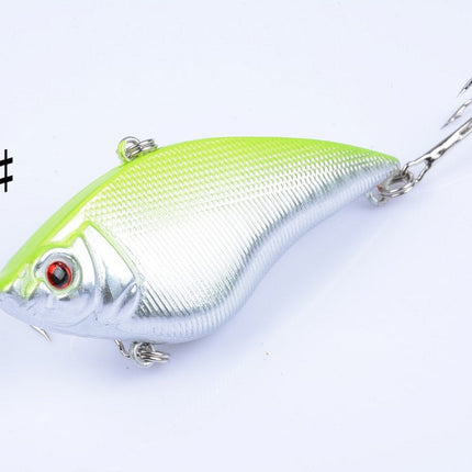 6x 7cm Vib Bait Fishing Lure Lures Hook Tackle Saltwater