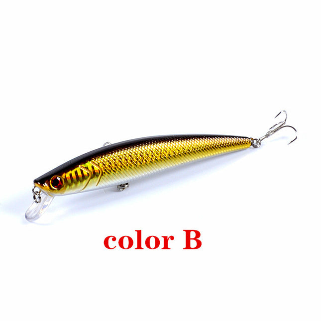 5x Popper Minnow 13cm Fishing Lure Lures Surface Tackle Fresh Saltwater