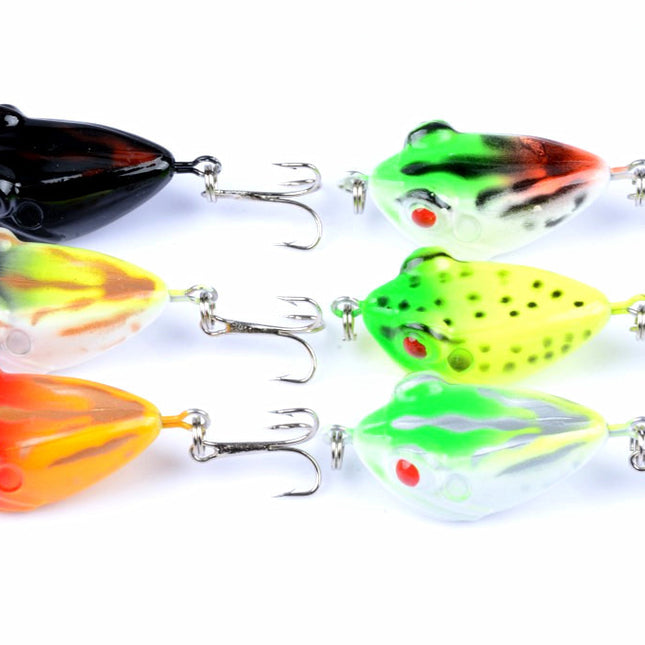 6X 4cm Popper Poppers Fishing Lure Lures Surface Tackle Fresh Saltwater