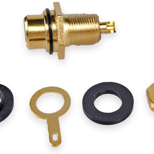 RCA Female Socket Connector Chassis Panel Mount Adapter for Amplifier Audio Plug