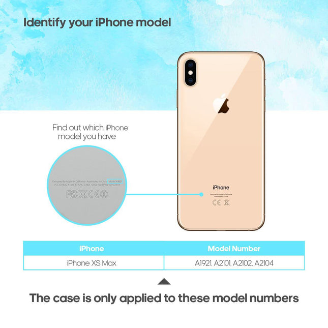 For iPhone XS Max Case iCoverLover Black Genuine Cow Leather Wallet Folio Case, 3 Card Slots, 1 Cash Compartment