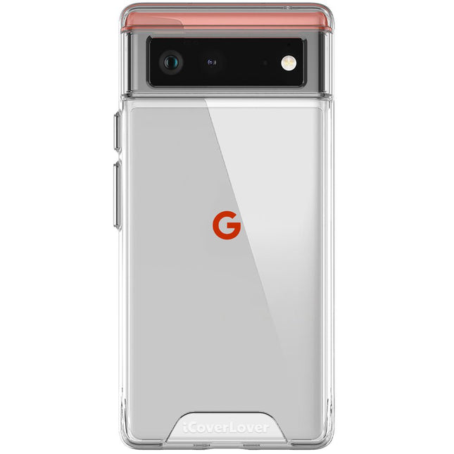 For Google Pixel 6 Case iCoverLover Shockproof Cover Clear
