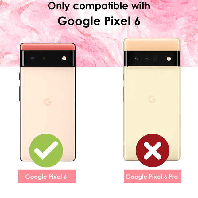 For Google Pixel 6 Case iCoverLover Shockproof Cover Clear