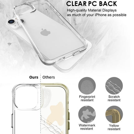 For iPhone 14 Plus Case iCoverLover Shockproof Cover Clear