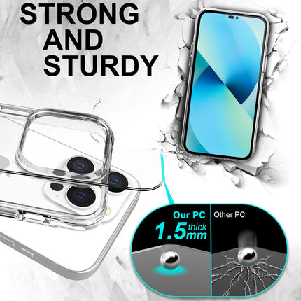 For iPhone 14 Pro Max Case iCoverLover Shockproof Cover Clear