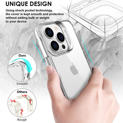 For iPhone 14 Pro Max Case iCoverLover Shockproof Cover Clear