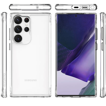 For Samsung Galaxy S23 Ultra Case iCoverLover Slim Shock-proof Cover Clear