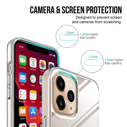For iPhone 12 mini Case, iCoverLover Shockproof Cover Clear