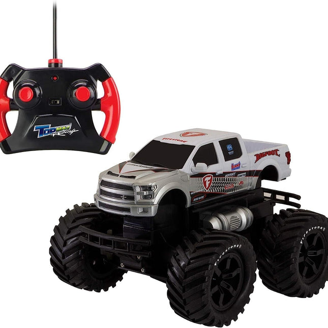 Kidz Tech Top Maz Racing Shelby F-150 Big Foot Remote Control Car 1:26 Scale