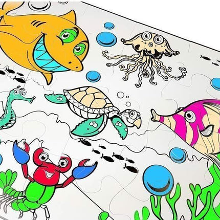 Sea World Painting Puzzle 24 Pieces