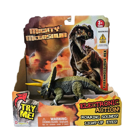 Mighty Megasaur Electronic Action Dinosaur Triceratops