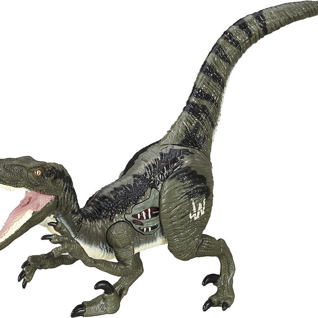 Hasbro Jurassic World Velociraptor Blue Figure With Sound and Lights