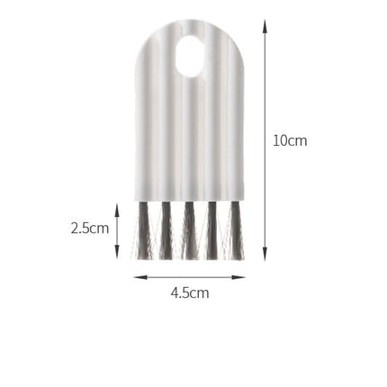 Cup Lid Brush White 10*4.5*0.7cm