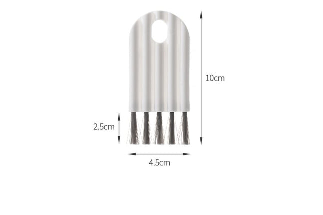 Cup Lid Brush White 10*4.5*0.7cm