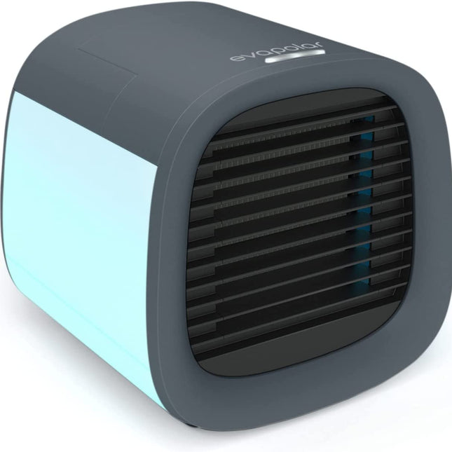 EVAPOLAR evaCHILL - Personal Portable Air Cooler and Humidifier, with USB Connectivity and LED Light, Grey