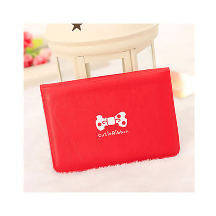 30 SETS Candy Color PVC Wallet ID Credit Card Holder, 12 Pockets