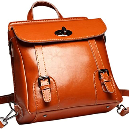 Leather bag, leather bag carry on, leather backpack , Fashionable & Timeless design of brown cowhide