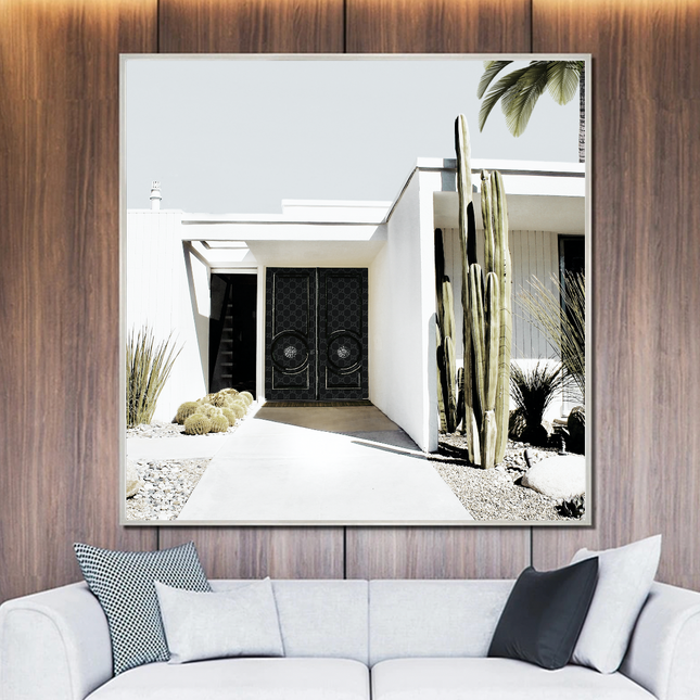 Interior Ave - Resident G - 75cm x 75cm Canvas Artwork