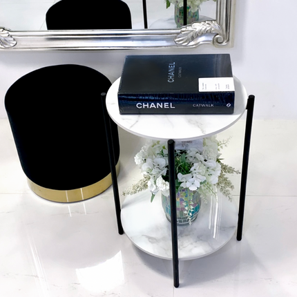 Interior Ave - Alba Black Side Table