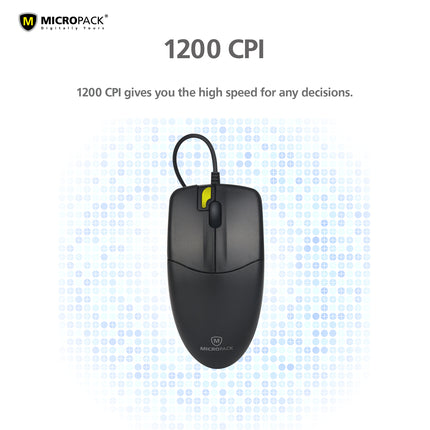 Wired Optical Mouse Computer PC Laptop Mac USB 2.0 Plug and Play