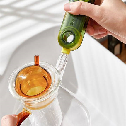 Cleanix Multi-functional Cup Cleaning Brush Bottle Nipple Cleaning Tool Three-in-one