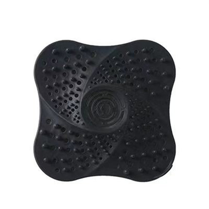 A+Living Anti Blocking Filter Toilet Odor Proof Silicone Drain Cover Kitchen Sink Black