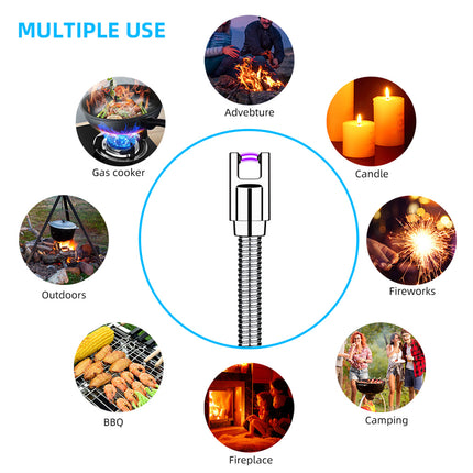 Mountgear 360 Degree Elbow Arc Ignition Gun USB Charging Windproof Portable Electronic Igniter