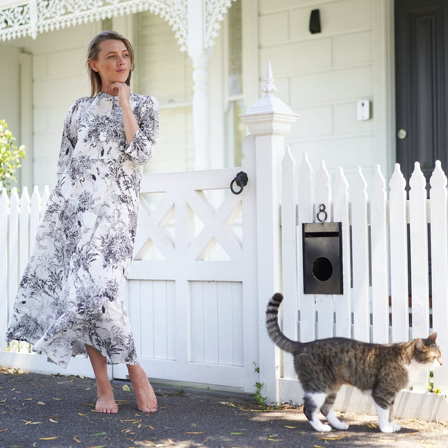 Cotton Maxi Dress Summer Dress Boho dress Gift for her Long Boho Dress Women Kimono Wrap Dress Valentine Mother's Day Christmas - SM