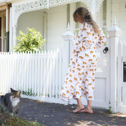 Cotton Maxi Dress Summer Dress Boho dress Gift for her Long Boho Dress Women Kimono Wrap Dress Valentine Mother's Day Christmas - SM