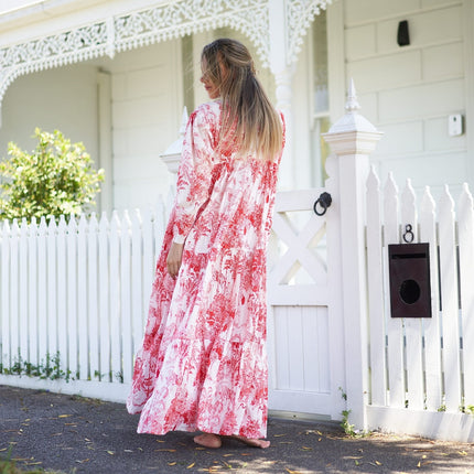 Cotton Maxi Dress Summer Dress Boho dress Gift for her Long Boho Dress Women Kimono Wrap Dress Valentine Mother's Day Christmas - LXL