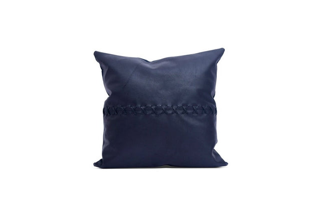 Melbourne Leather Co Genuine Leather Patchwork Cushion Cover Pillow Cover Leather Pillow Leather Cushion Vintage Leather Tan Pillow Cover