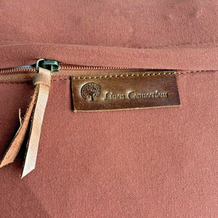 Melbourne Leather Co Genuine Leather Patchwork Cushion Cover Pillow Cover Leather Pillow Leather Cushion Vintage Leather Tan Pillow Cover