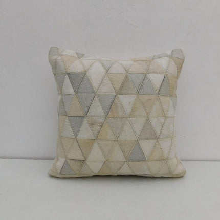 Exotic Cowhide Cushion Pillowcases Brown, Leather Cushion, Black and White 40*40cm Gift | Christmas Decor Cushion Pillow Covers