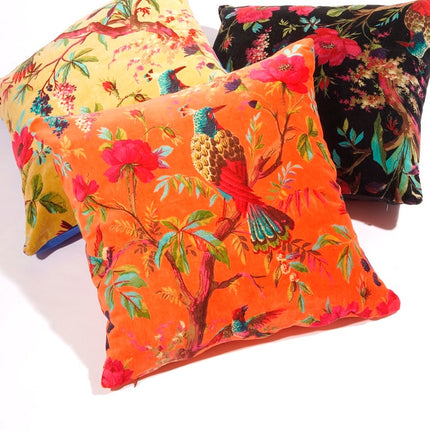 Mexican Painter Pillow Case, Frida Floral Decorative Cushion, Mexican Painter Art Garden Country Mexico Muertes Cushion Cover