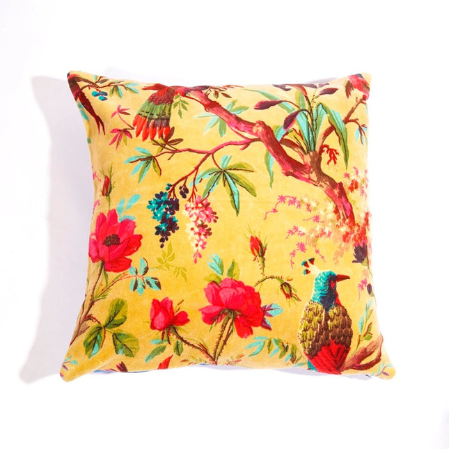 Mexican Painter Pillow Case, Frida Floral Decorative Cushion, Mexican Painter Art Garden Country Mexico Muertes Cushion Cover