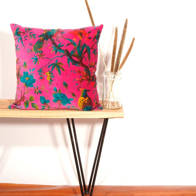 Mexican Painter Pillow Case, Frida Floral Decorative Cushion, Mexican Painter Art Garden Country Mexico Muertes Cushion Cover