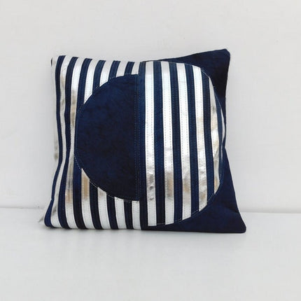 Exotic Cowhide Cushion Pillowcases Brown, Leather Cushion, Black and White 40*40cm Gift | Christmas Decor Cushion Pillow Covers