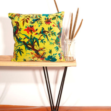 Mexican Painter Pillow Case, Frida Floral Decorative Cushion, Mexican Painter Art Garden Country Mexico Muertes Cushion Cover