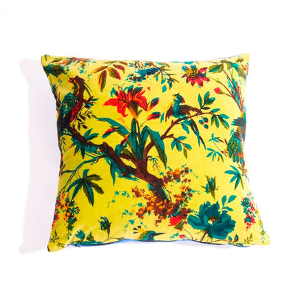 Mexican Painter Pillow Case, Frida Floral Decorative Cushion, Mexican Painter Art Garden Country Mexico Muertes Cushion Cover