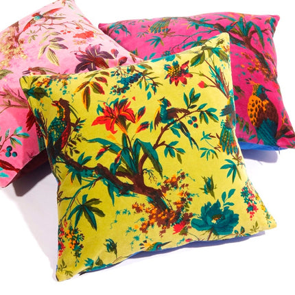 Mexican Painter Pillow Case, Frida Floral Decorative Cushion, Mexican Painter Art Garden Country Mexico Muertes Cushion Cover