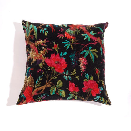 Mexican Painter Pillow Case, Frida Floral Decorative Cushion, Mexican Painter Art Garden Country Mexico Muertes Cushion Cover